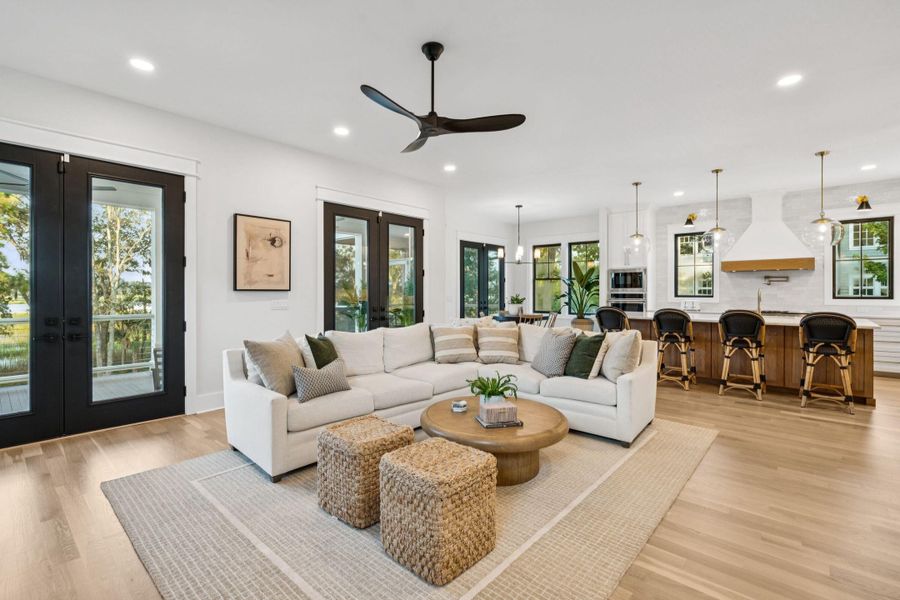 Furnished interior view inside a new home in , Awendaw (Image 35). Furnished interior view inside a new home in , Awendaw (Image 35).