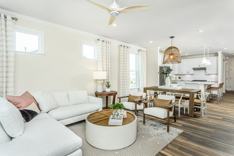 Furnished interior view inside a new home in Del Webb Southern Harmony, Murfreesboro (Image 5). Furnished interior view inside a new home in Del Webb Southern Harmony, Murfreesboro (Image 5).
