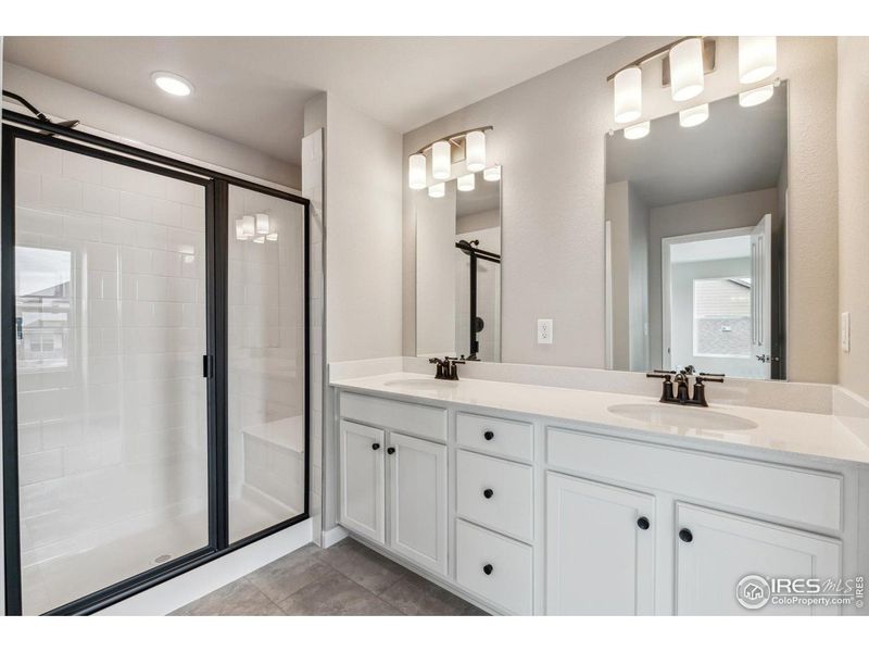 Furnished interior view inside a new home in Parkway at Prairie Center Village, Brighton (Image 9).