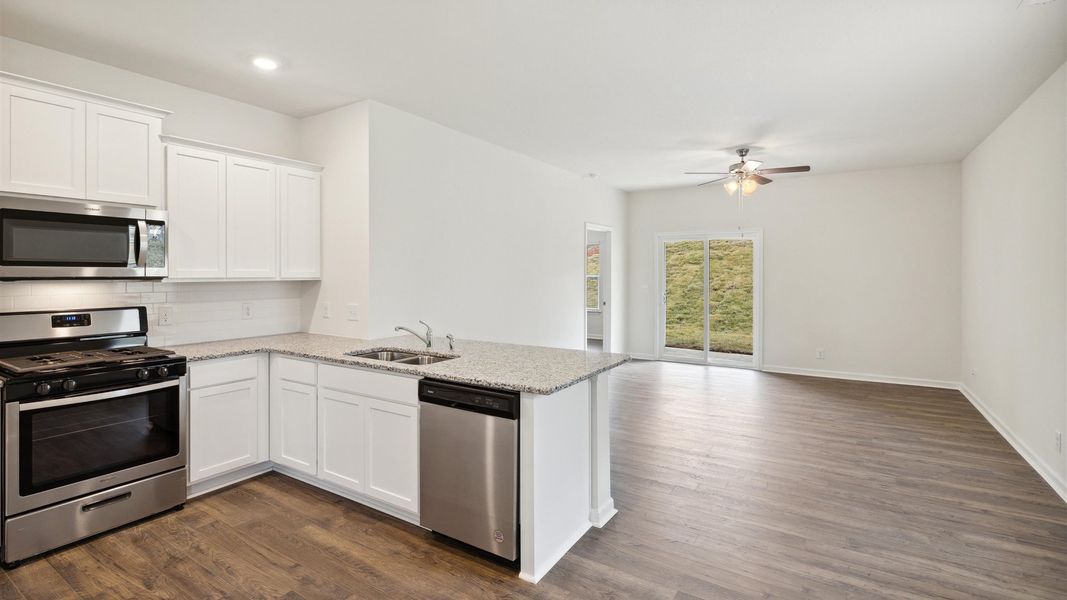 Representative furnished interior of a home built from the Allex by D.R. Horton in Fieldcrest Acres, Blountville (Image 6). Representative furnished interior of a home built from the Allex by D.R. Horton in Fieldcrest Acres, Blountville (Image 6).