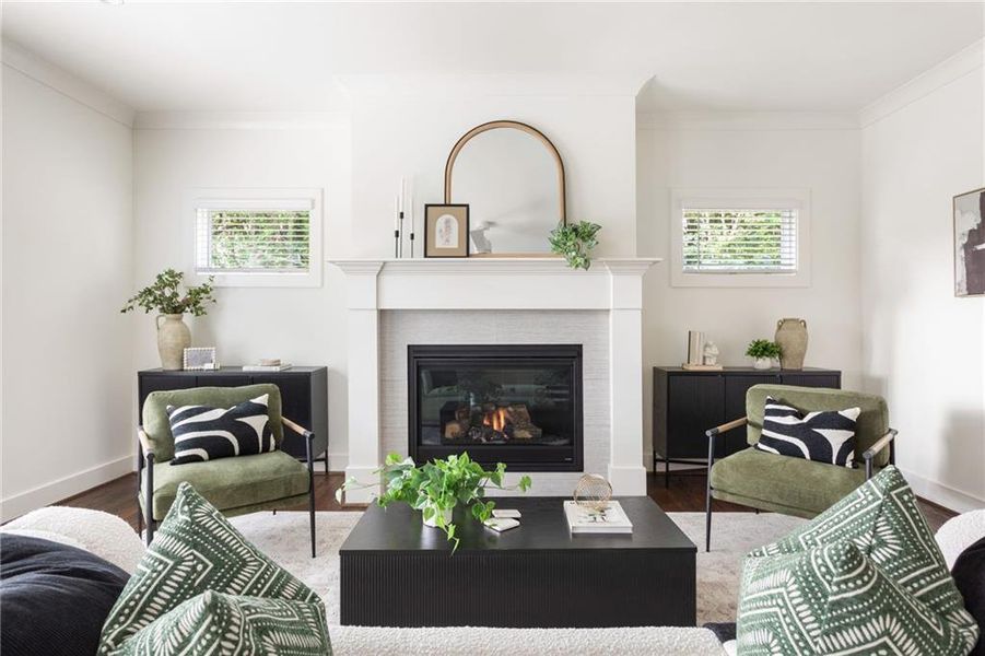 Furnished interior view inside a new home in , Scottdale (Image 18).