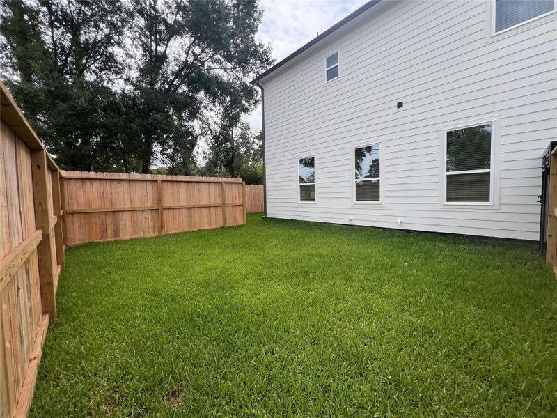 Front exterior of a new home in , Houston, TX, highlighting curb appeal (Image 1). Front exterior of a new home in , Houston, TX, highlighting curb appeal (Image 1).