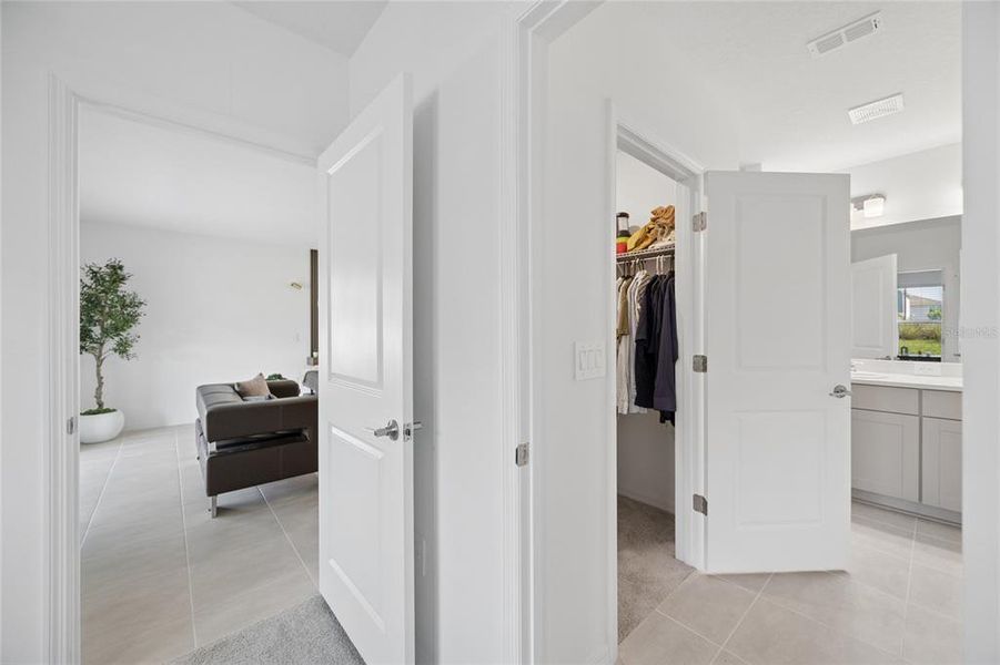 Furnished interior view inside a new home in Westview Community Group Page, Kissimmee (Image 15).