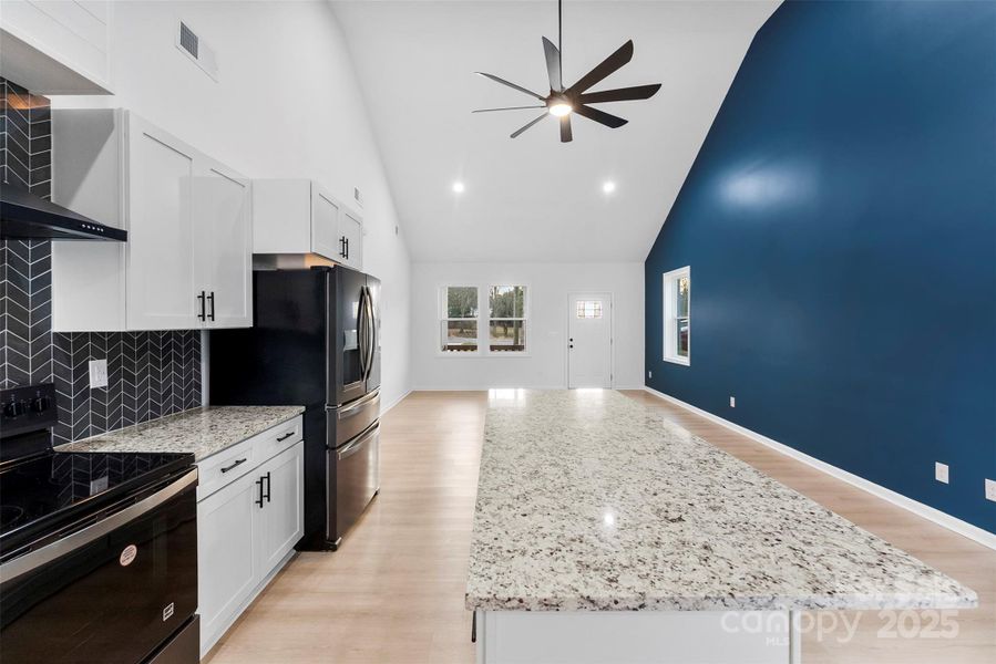 Furnished interior view inside a new home in , Cherryville (Image 15).