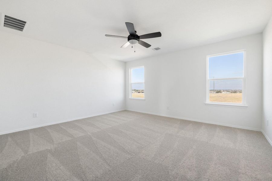 Spacious, unfurnished interior of a new home in Salerno - Heritage Collection, Round Rock (Image 16).