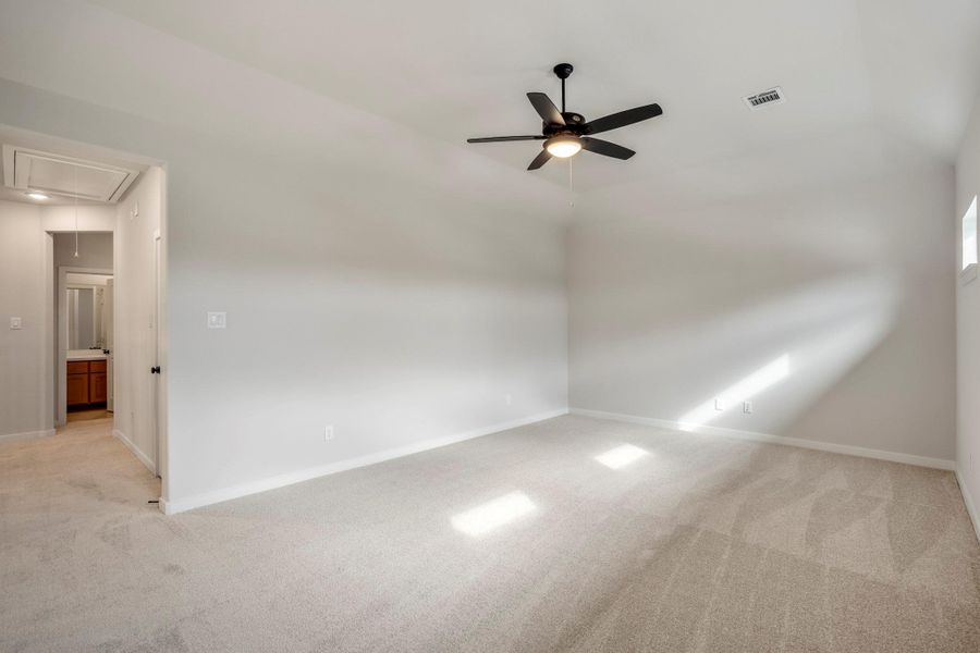 Spacious, unfurnished interior of a new home in Artavia, Conroe (Image 35). Spacious, unfurnished interior of a new home in Artavia, Conroe (Image 35).