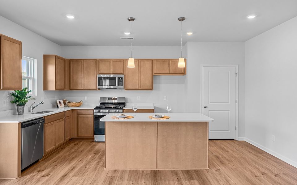 Furnished interior view inside a new home in Bell West, Kernersville (Image 10).