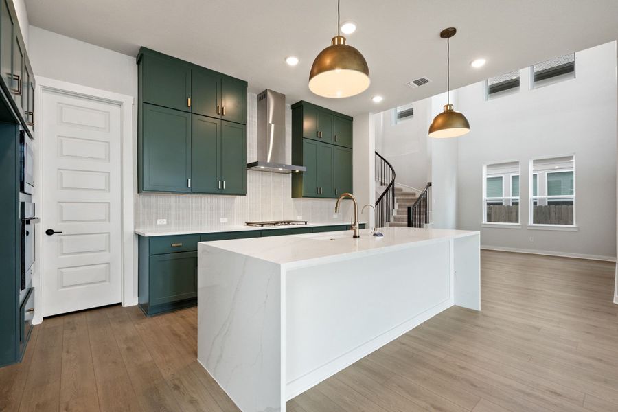 Furnished interior view inside a new home in Park Central, Georgetown (Image 12).