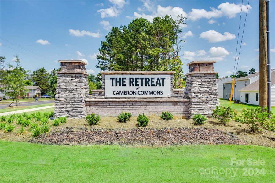 Welcome to The Retreat at Cameron Commons