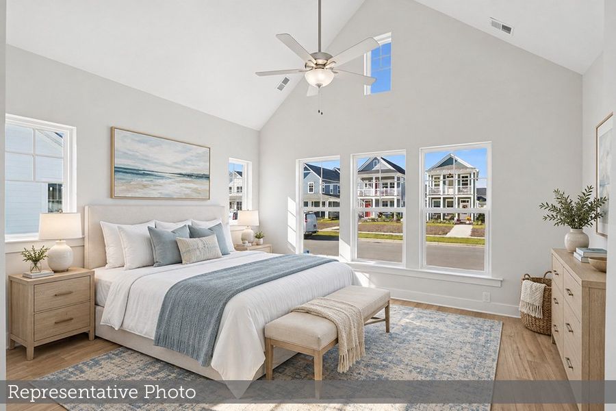 Furnished interior view inside a new home in Nexton – Midtown – The Garden Collection, Summerville (Image 3). Furnished interior view inside a new home in Nexton – Midtown – The Garden Collection, Summerville (Image 3).