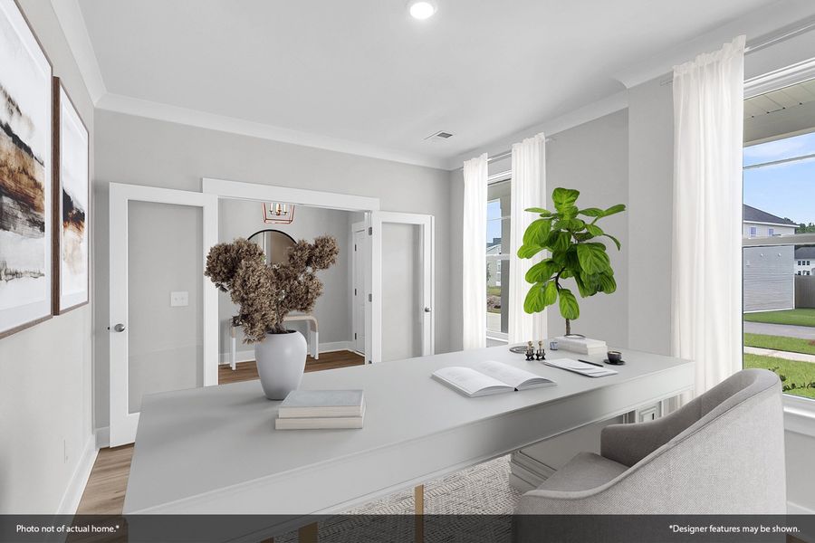 Furnished interior view inside a new home in Hendrix Farms, Lexington (Image 10). Furnished interior view inside a new home in Hendrix Farms, Lexington (Image 10).