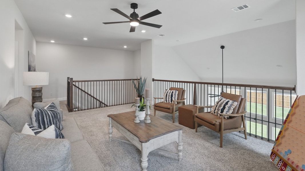 Representative furnished interior of a home built from the Cypress by D.R. Horton in Peachtree Meadows, Rockwall (Image 37). Representative furnished interior of a home built from the Cypress by D.R. Horton in Peachtree Meadows, Rockwall (Image 37).