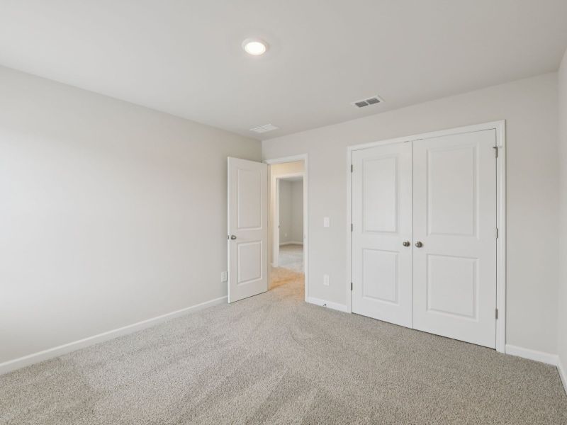 Spacious, unfurnished interior of a new home in Marshburn Landing - Bungalow Series, Wendell (Image 23).