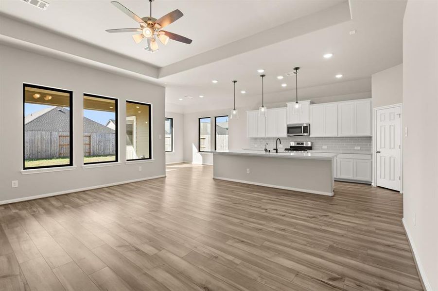 This home boasts a spacious open concept layout that combines the best of modern design and comfort for everyday living.