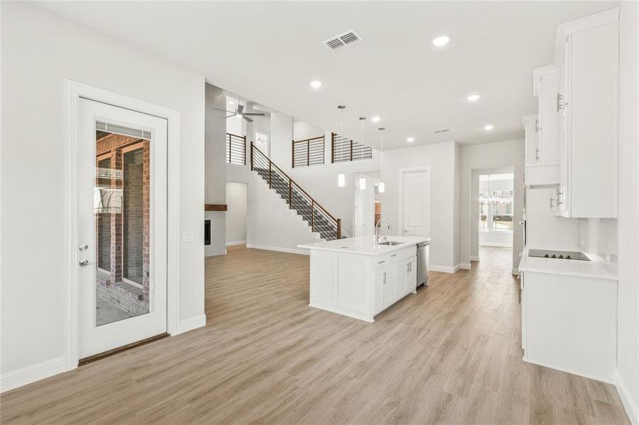 Furnished interior view inside a new home in Ridgepoint, Midlothian (Image 17). Furnished interior view inside a new home in Ridgepoint, Midlothian (Image 17).