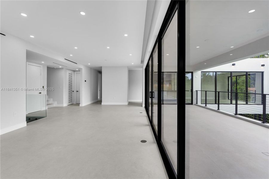 Spacious, unfurnished interior of a new home in , Key Biscayne (Image 40). Spacious, unfurnished interior of a new home in , Key Biscayne (Image 40).