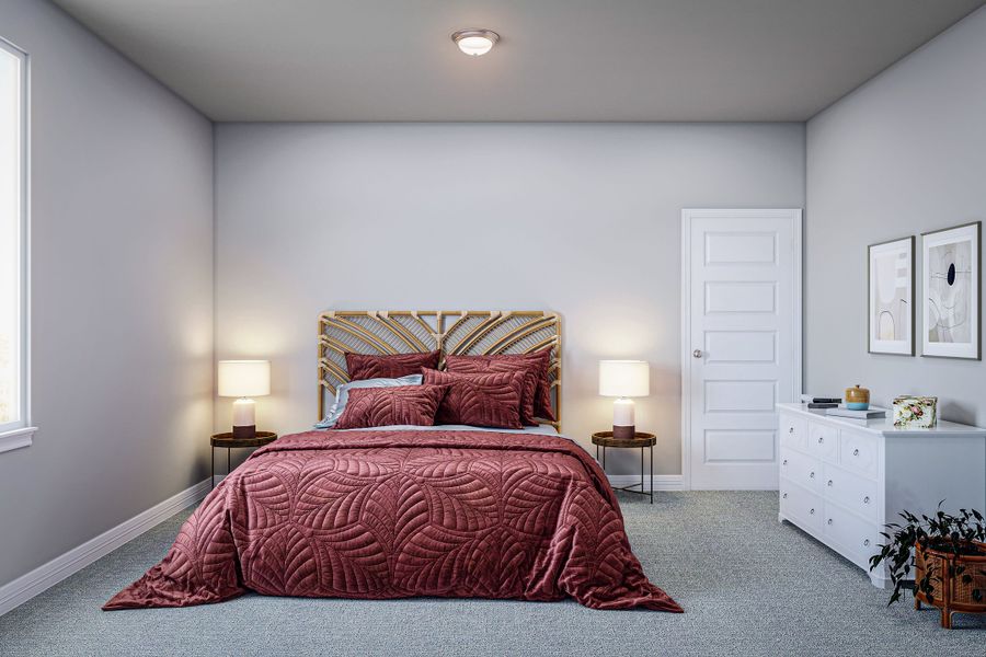 Representative furnished interior of a home built from the Heron by Tri Pointe Homes in Trillium, Richmond (Image 7).