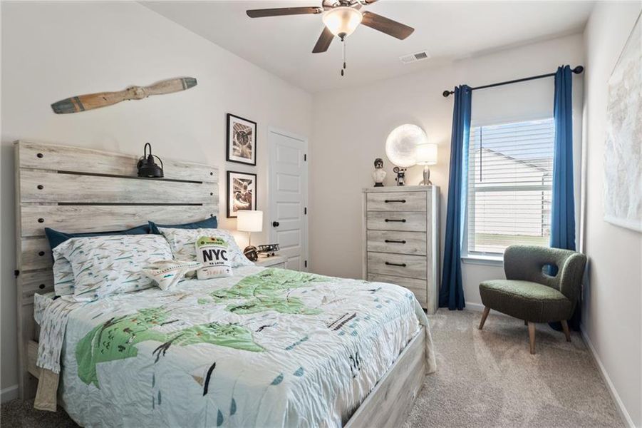 Furnished interior view inside a new home in Oakmont, Dallas (Image 11).
