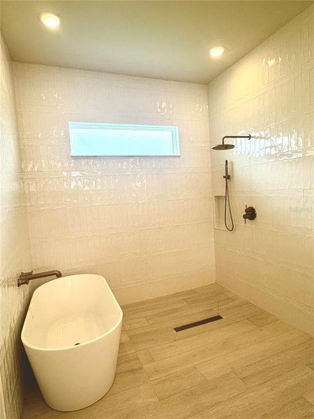 Garden Tub in Shower