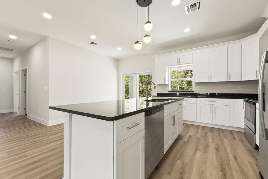 Furnished interior view inside a new home in , Fort Pierce (Image 12).