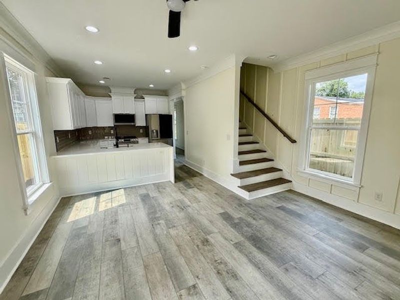 Furnished interior view inside a new home in , North Charleston (Image 10).
