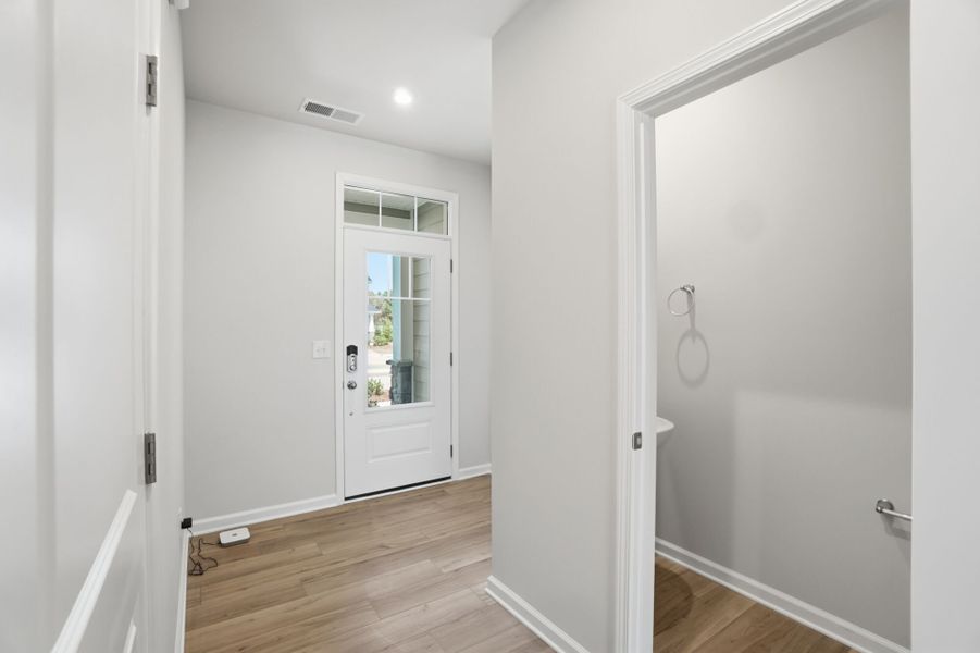 Spacious, unfurnished interior of a new home in Arbor Chase, Clover (Image 11). Spacious, unfurnished interior of a new home in Arbor Chase, Clover (Image 11).