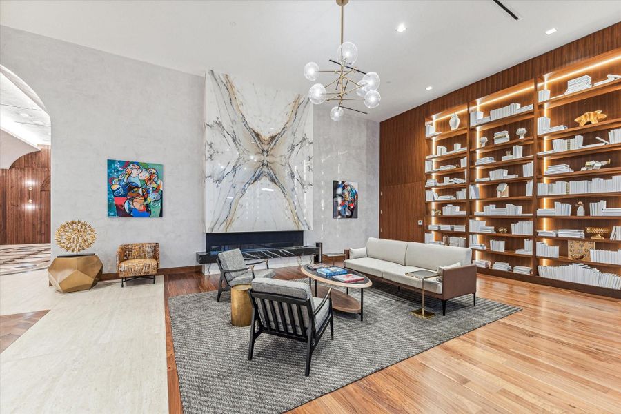 Furnished interior view inside a new home in , Houston (Image 15).