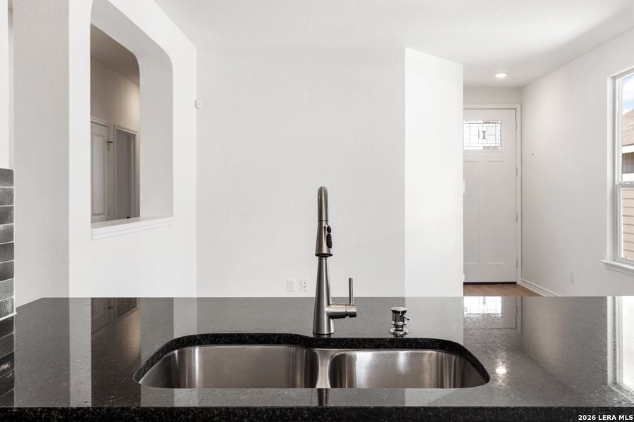 Close-up of interior finishes inside a home in Knox Ridge, Converse (Image 13).