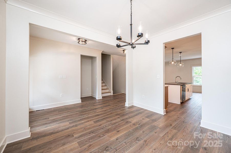 Furnished interior view inside a new home in , Hickory (Image 15). Furnished interior view inside a new home in , Hickory (Image 15).