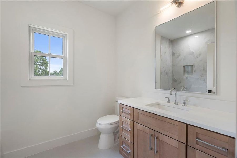 Furnished interior view inside a new home in , Hiram (Image 7).