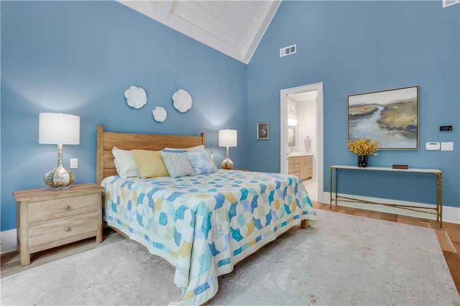 Furnished interior view inside a new home in , Dahlonega (Image 17).