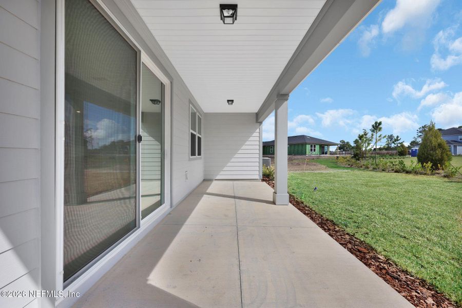 Exterior details and patio area of a home in Hyland Trail, Green Cove Springs (Image 2). Exterior details and patio area of a home in Hyland Trail, Green Cove Springs (Image 2).