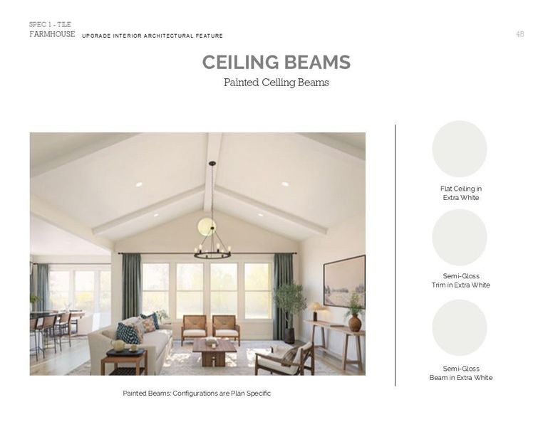 Farmhouse Look Palette 6: Trim Selection Sheet (*Artist rendering used for illustration purposes only.) Farmhouse Look Palette 6: Trim Selection Sheet (*Artist rendering used for illustration purposes only.)