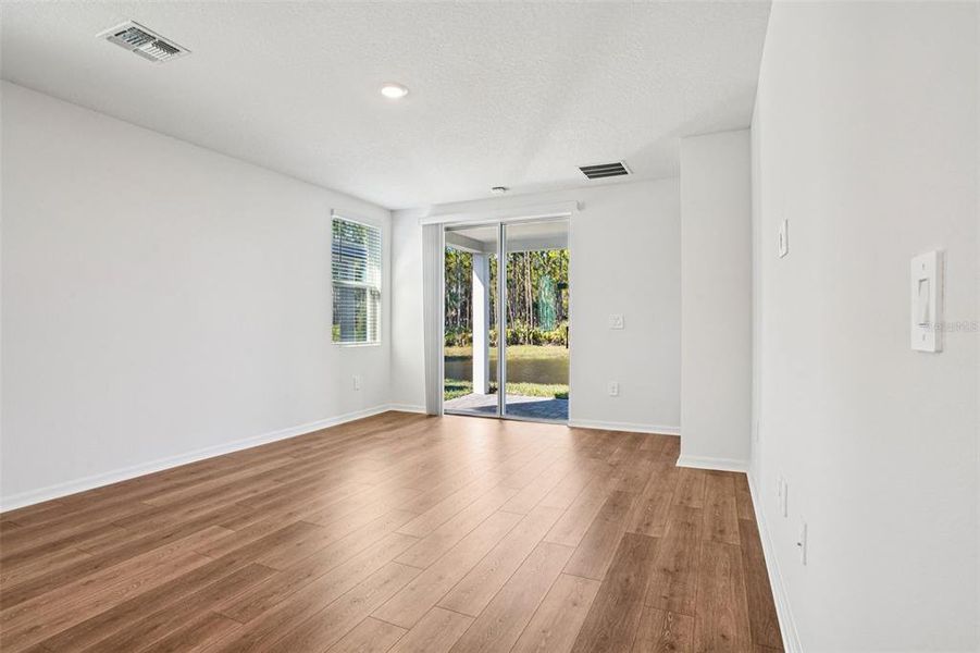 Spacious, unfurnished interior of a new home in Ridgehaven - Villas, Ormond Beach (Image 17).