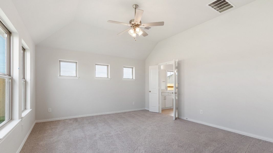 Furnished interior view inside a new home in Oakwood Estates, Waller (Image 15). Furnished interior view inside a new home in Oakwood Estates, Waller (Image 15).