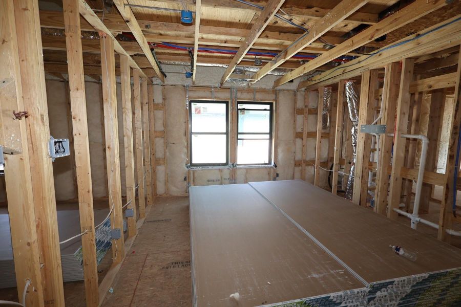 In-progress construction of a new home in Austin Point, Richmond, TX (Image 10).