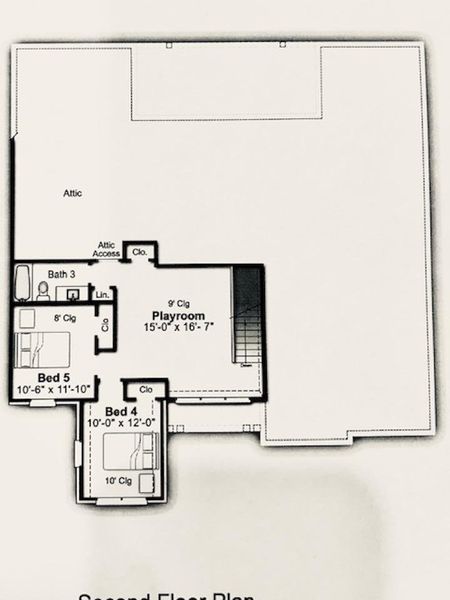 2D floor plan layout of this home in White Oak, Arlington, TN (Image 6). 2D floor plan layout of this home in White Oak, Arlington, TN (Image 6).