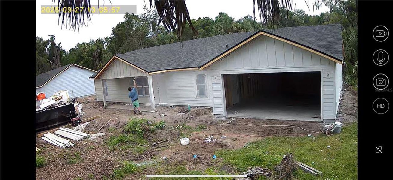 In-progress construction of a new home in , Palatka, FL (Image 5).