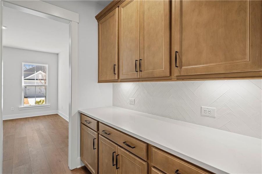 Furnished interior view inside a new home in Hunters Creek, Flowery Branch (Image 9).