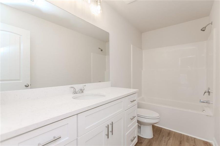 Furnished interior view inside a new home in , Atlanta (Image 5). Furnished interior view inside a new home in , Atlanta (Image 5).