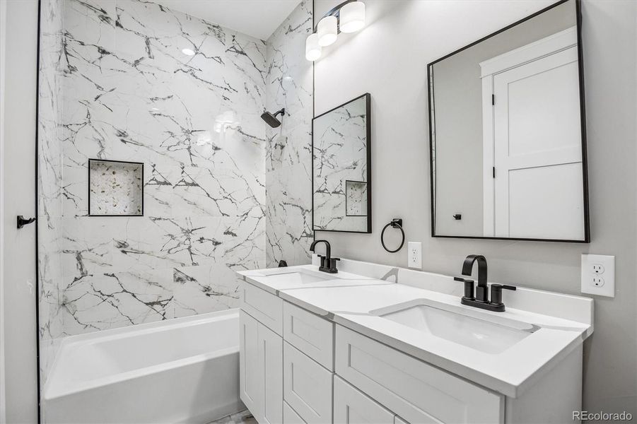 Furnished interior view inside a new home in , Hudson (Image 35).