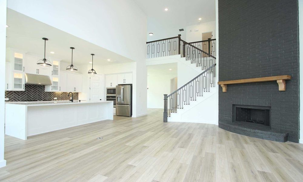 Representative Family Room - some options shown Representative Family Room - some options shown