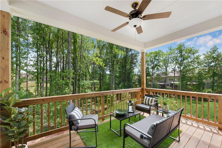 Exterior details and patio area of a home in , Suwanee (Image 27). Exterior details and patio area of a home in , Suwanee (Image 27).