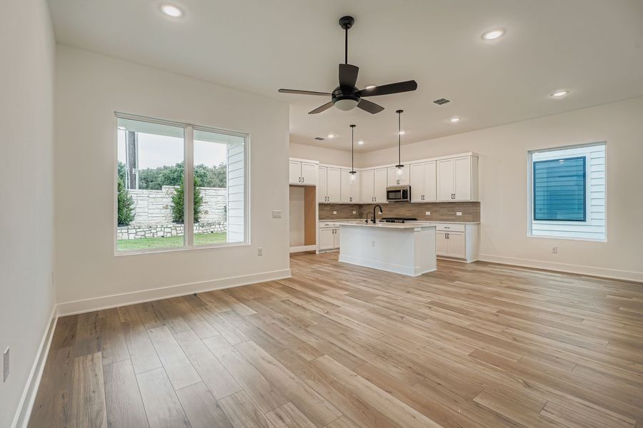 Spacious, unfurnished interior of a new home in Novel, Austin (Image 7). Spacious, unfurnished interior of a new home in Novel, Austin (Image 7).