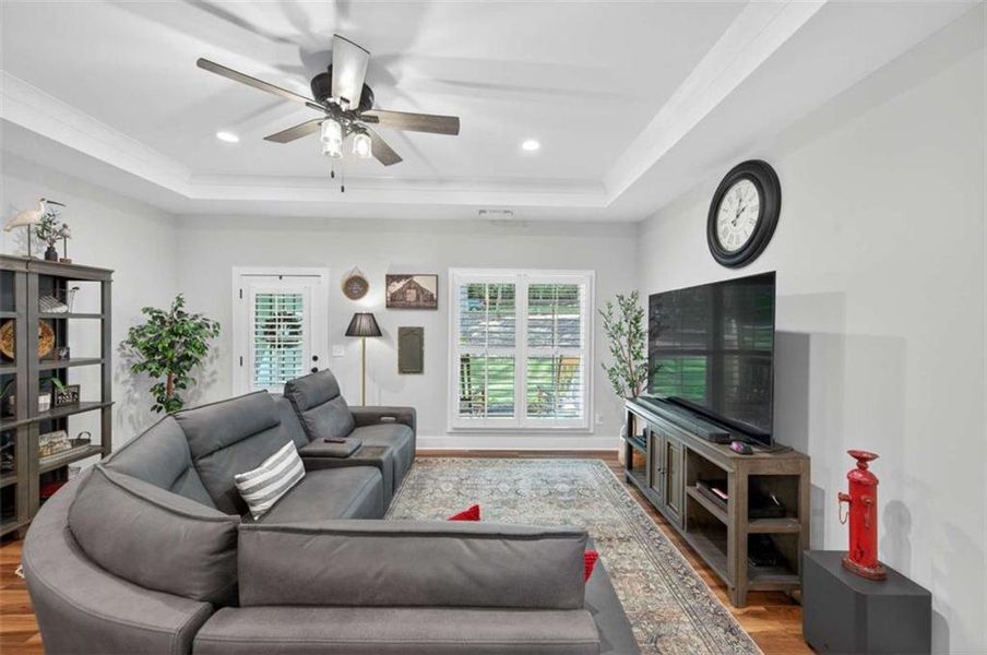 Furnished interior view inside a new home in , Murrayville (Image 22).