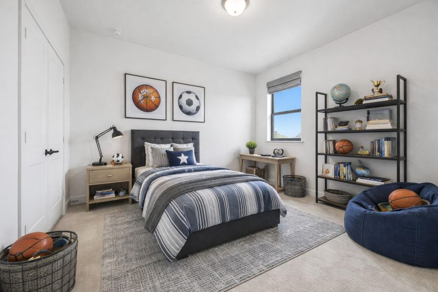 Furnished interior view inside a new home in , Cypress (Image 19).