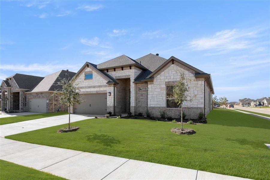 433 Lamb Lane is situated on a Corner Lot with sprinkler system, landscaping and sidewalks.