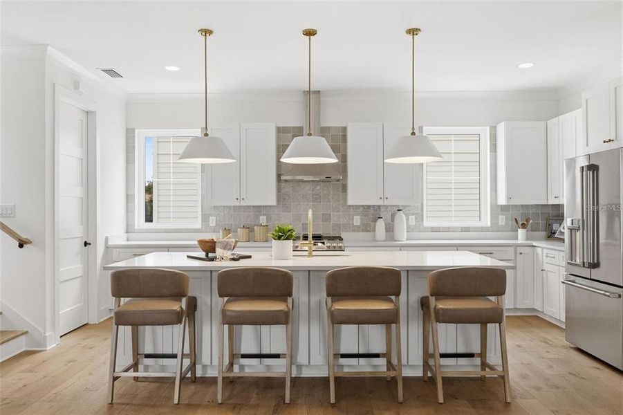 Furnished interior view inside a new home in , Tampa (Image 12).