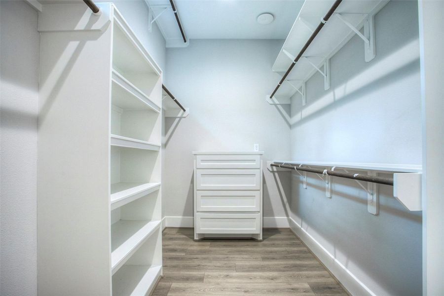 The second walk in closet