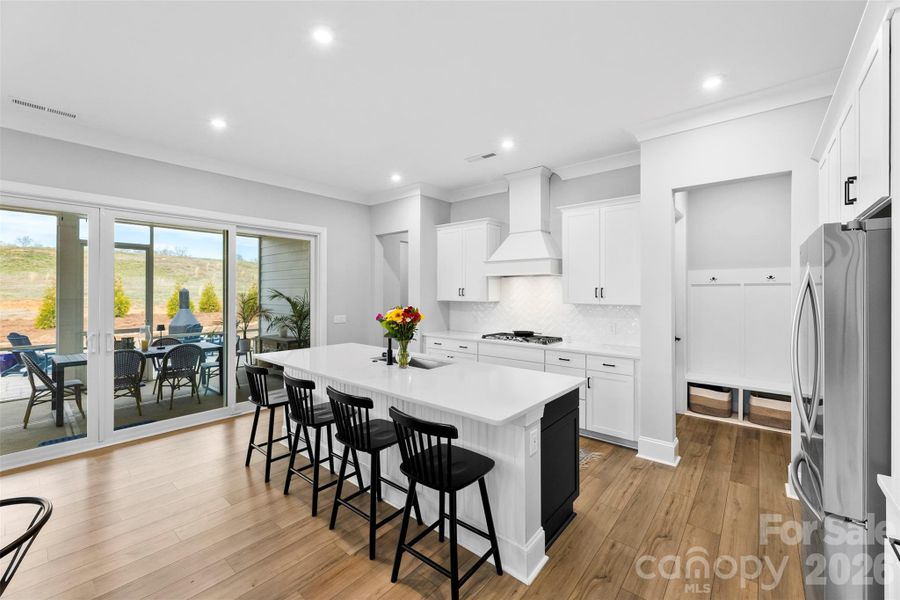 Furnished interior view inside a new home in , Belmont (Image 11).